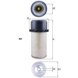 Luftfilter MAHLE LX 649