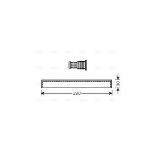 Droger, airconditioning AVA COOLING DUD061