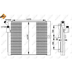 Condensor, airconditioning NRF 35037