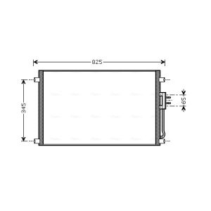 Kondensator, Klimaanlage AVA COOLING CRA5079