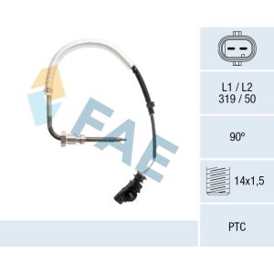 Uitlaatgastemperatuursensor FAE 68103