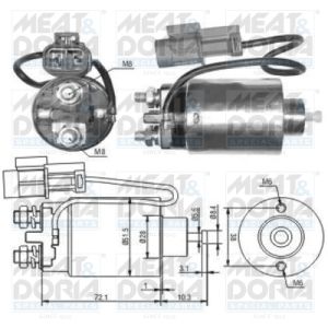 Magneettikytkin, startti MEAT & DORIA 46180