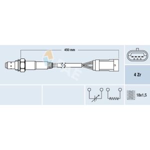Sonda lambda FAE 77207