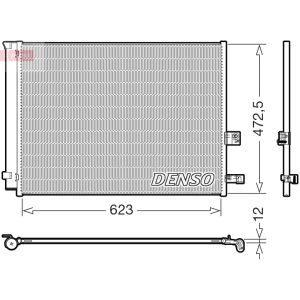 A/C-kondensor DENSO DCN05112