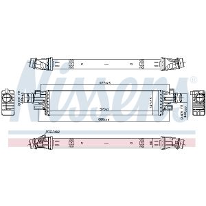 Intercooler NISSENS 961319