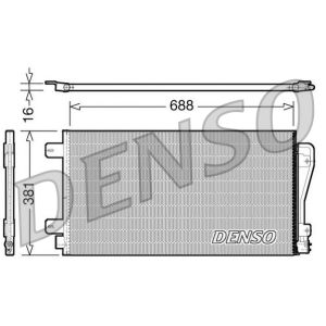 Condenseur (climatisation) DENSO DCN23014