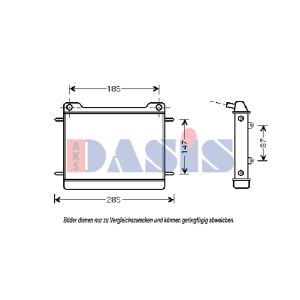 Motorkühler AKS DASIS 120081N