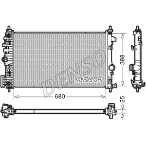 Radiatore, raffreddamento motore DENSO DRM20108