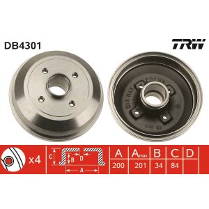 Bromstrumma TRW DB4301