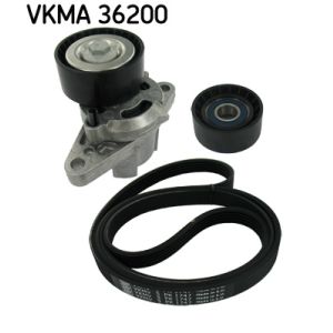 SKF VKMA 38017 Poly V-riem set - Kortingen vandaag