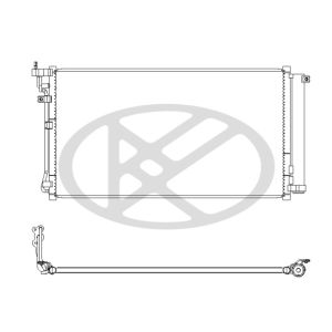 A/C-kondensor KOYORAD CD810906
