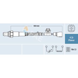 Sonde lambda FAE 77519