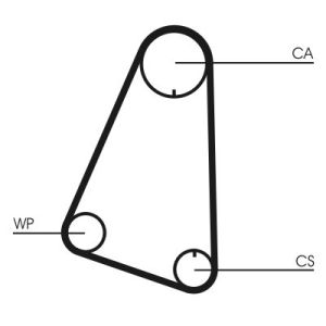 Continental ContiTech CT633WP1 – Kit Distribution + Pompe à Eau Haute Performance