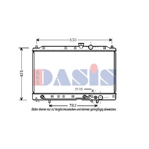 Raffreddatore motore AKS DASIS 140110N