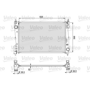 Motorkühler VALEO 701717