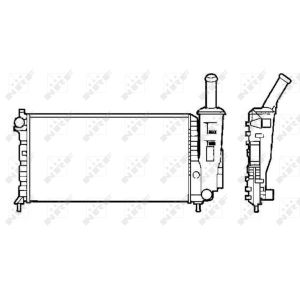 Kühler, Motorkühlung NRF 58273