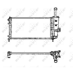 Radiator, motorkoeling NRF 53605