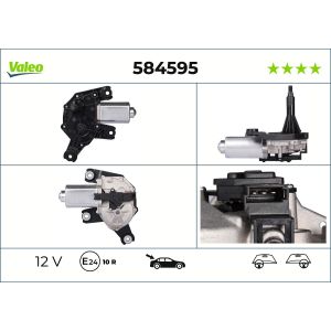Wischermotor VALEO VAL584595