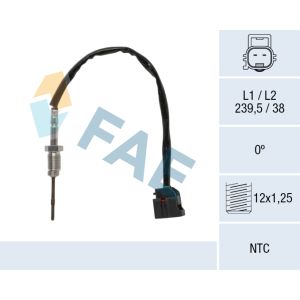 Abgastemperatursensor FAE 68635