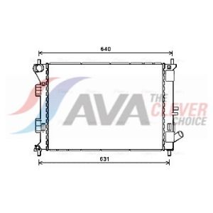 Motorkühler AVA COOLING HYA2335