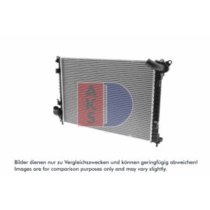 Motorradiateur  AKS DASIS 020014N