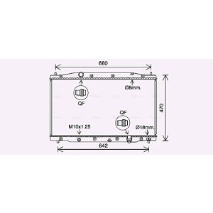 Arrefecedor do motor AVA COOLING HD2315