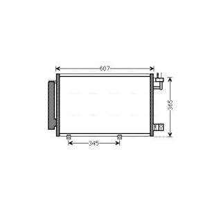 Condensatore, impianto di climatizzazione AVA COOLING FDA5439D