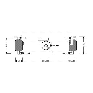 Secador, ar condicionado AVA COOLING PED195