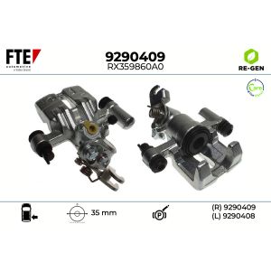 Étrier de frein FTE 9290409