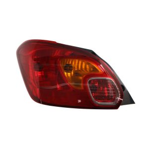 Luz traseira, direita (24V, vermelho) TYC 11-12782-15-2 esquerdo