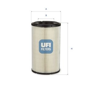 Filtro de ar UFI 27.H98.00