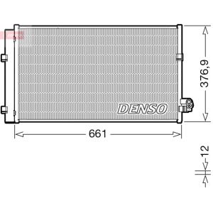 Condenseur (climatisation) DENSO DCN05106