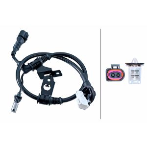 Sensor do ABS traseiro, direito HELLA 6PU 358 268-191