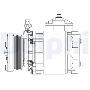 Klimakompressor DELPHI CS20525