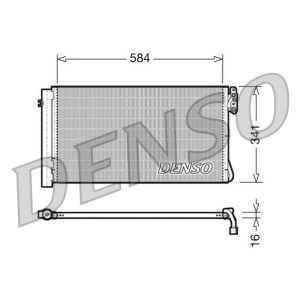 Condensator, airconditioning DENSO DCN05012