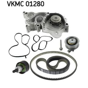 Kit de correia de distribuição (correia + polia + bomba de líquido) SKF VKMC 01280