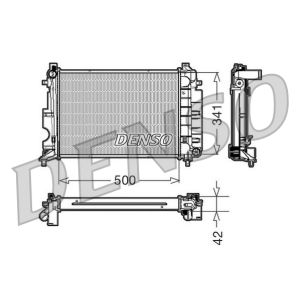 Arrefecedor do motor DENSO DRM25014