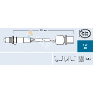 Sensor Lambda FAE 75153