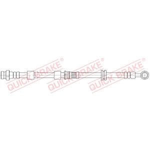Bremsschlauch QUICK BRAKE 58.891