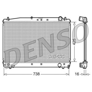 Arrefecedor do motor DENSO DRM50033