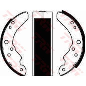 Conjunto, sapatas de travão TRW GS6141