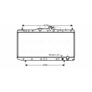 Arrefecedor do motor AVA COOLING TO2291