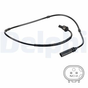 Sensor, Raddrehzahl DELPHI SS20751