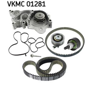 Kit de correia de distribuição (correia + polia + bomba de líquido) SKF VKMC 01281