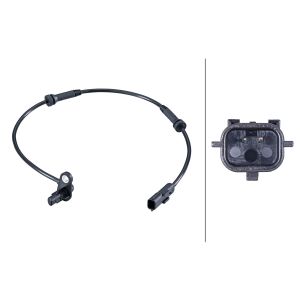 Sensor do ABS traseiro, direito HELLA 6PU 358 216-881