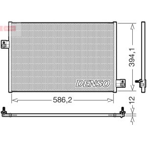 Condensador, ar condicionado DENSO DCN17036