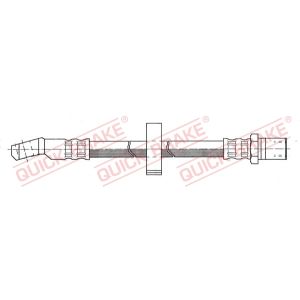 Tubo do travão flexível traseiro, esquerdo QUICK BRAKE 51.101