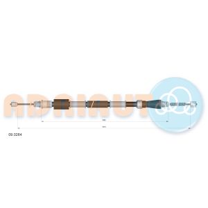 Cabo do travão de mão traseiro, direito ADRIAUTO AD09.0264