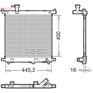 Arrefecedor do motor DENSO DRM46066