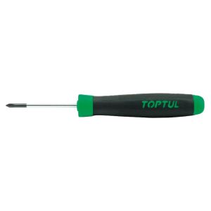 Tournevis cruciforme TOPTUL PH00, Longueur: 50mm, précis